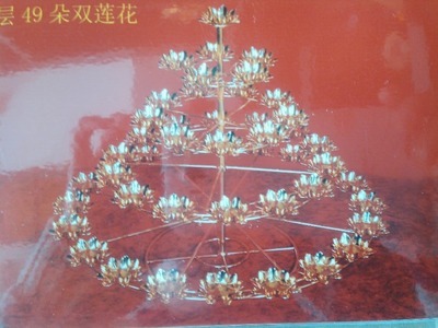 【宗教法物法器 不銹鋼蓮花燈架 佛教蓮花燈 酥油燭臺燈架卍49】價(jià)格,廠家,圖片,其他宗教用品,潮安縣彩塘鎮(zhèn)鴻璽不銹鋼制品廠-